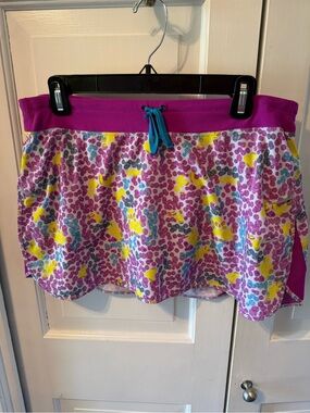 Nike Dri-FIT Confetti Nubble Print Hot Pink Athletic Skort